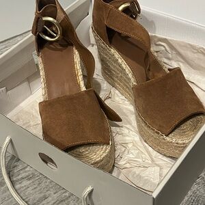 Marc Fisher Espadrille Wedge Sandals